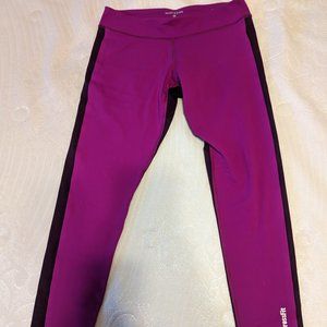Reebok CrossFit Leggings Purple/Pink Size Medium